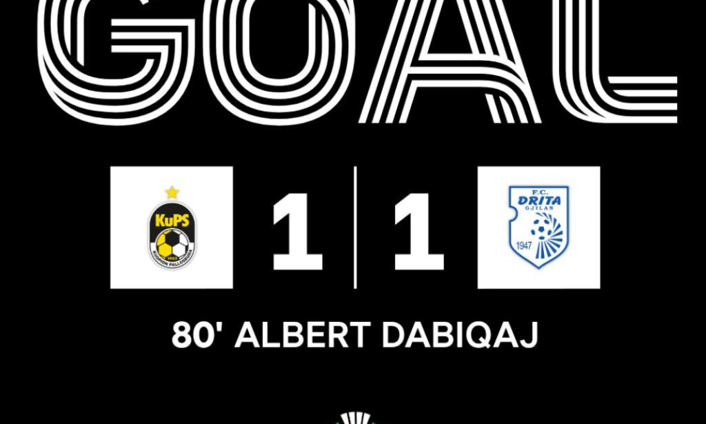 📰 Drita barazon ndaj KuPS në Conference League