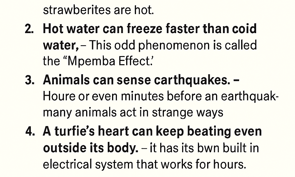 7 Strange Facts You Probably Didn’t Know